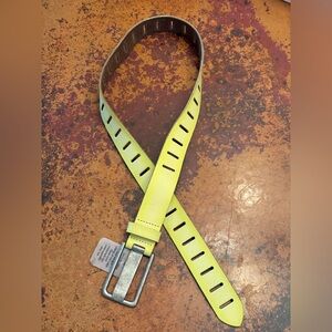 Free People We The Free Jona Belt Key Lime.. New without tags